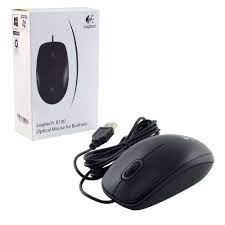 MOUSE USB LOGITECH B100 - Mouse Optic Logitech Original