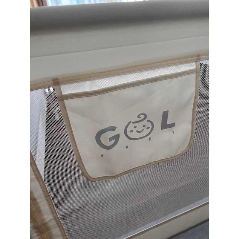 gol baby bed rail preloved like new 180x200 second pagar kasur bayi