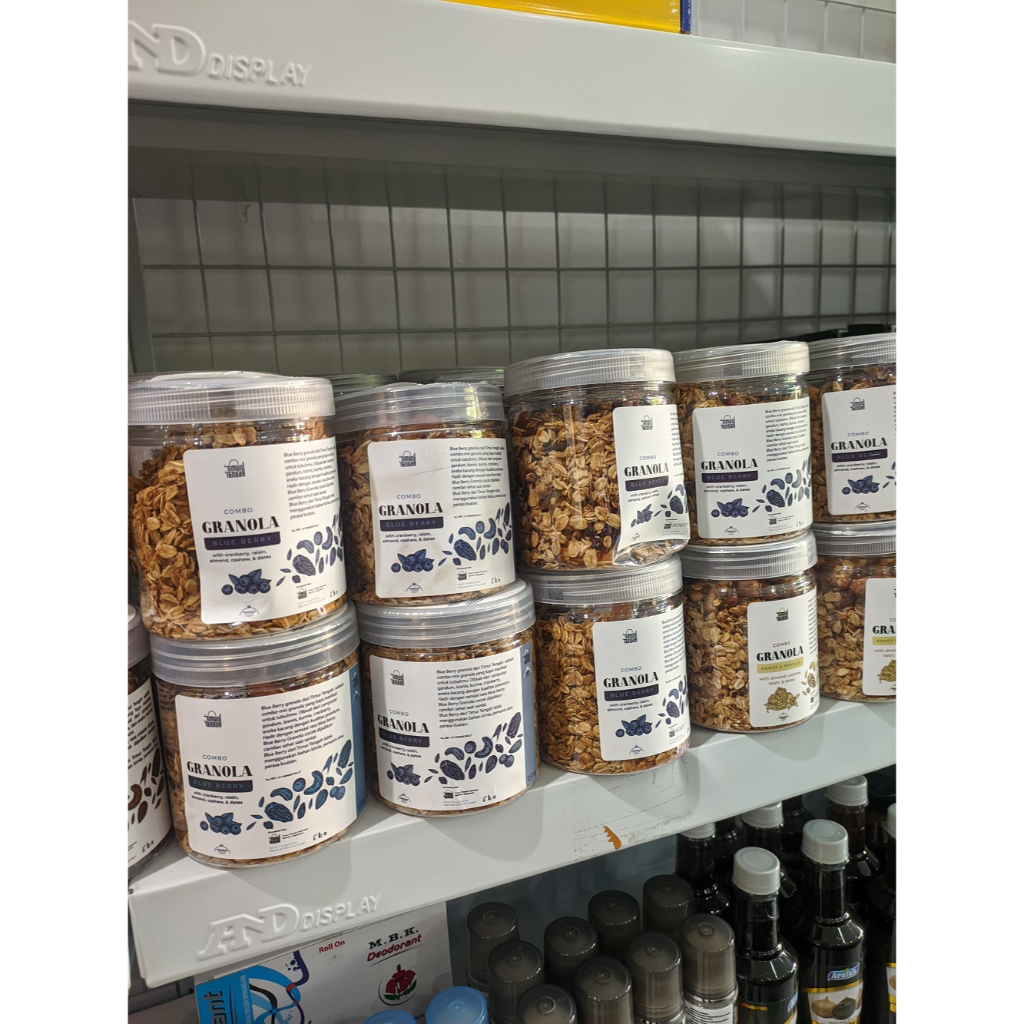 

Granola diet Makanan Sehat Outmel Sereal Diet Snack isi 250gr