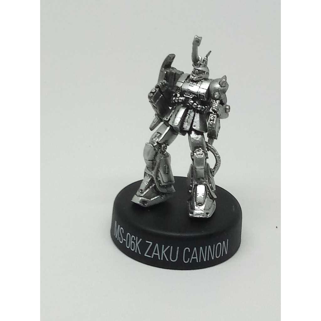 Gundam Mini Figure Selection Zaku Cannon Silver