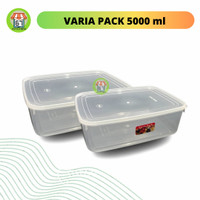 Kotak Box Container Toples Makanan Kue Donat Varia Pack 3500-5000 ml