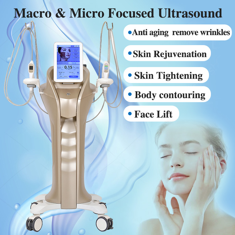 Hifu face lift tighten aiti-aging ultrasound Machine 7D Hifu Machine Wajah Anti Penuaan Mesin Pemija