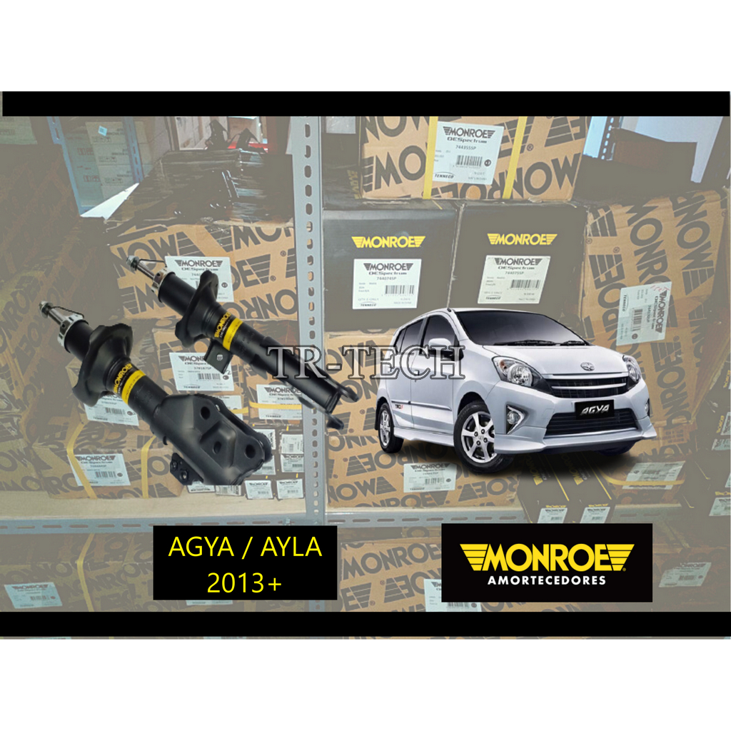 SHOCK BREAKER MONROE DEPAN AGYA / AYLA 2013 ON ORIGINAL