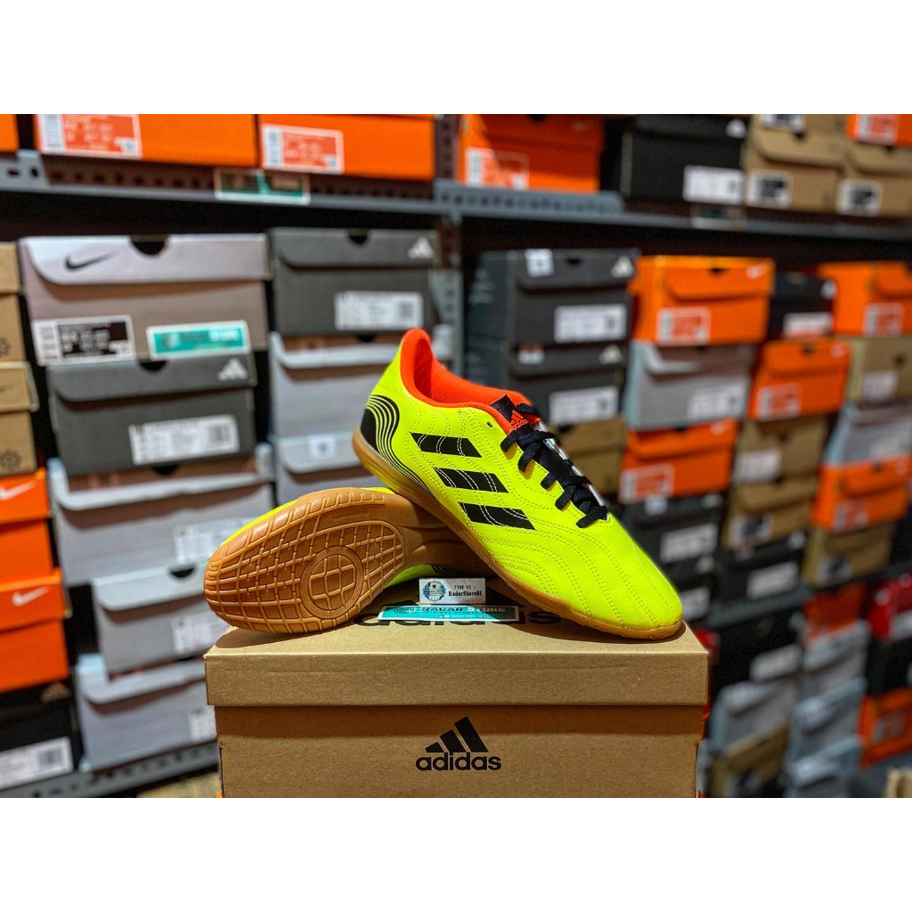 Sepatu Futsal Adidas Copa Sense.4 IN Yellow GZ1367 Original BNIB