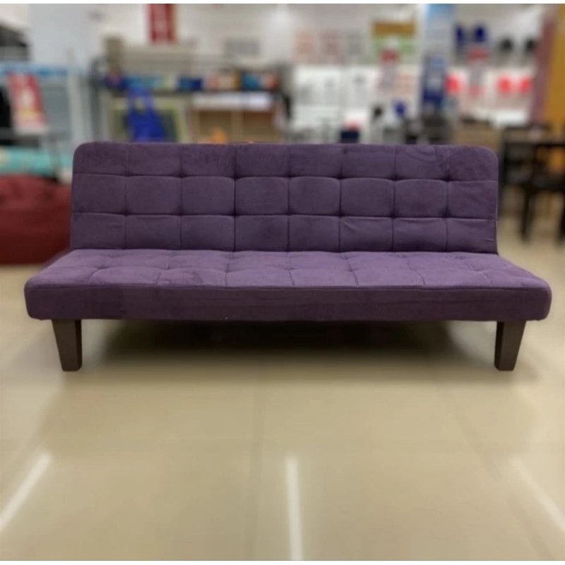 Selma Gwinston Sofa Tidur Fabric - Ungu Furniture Informa sofabed sofa bed sofa tamu kursi tamu sofa