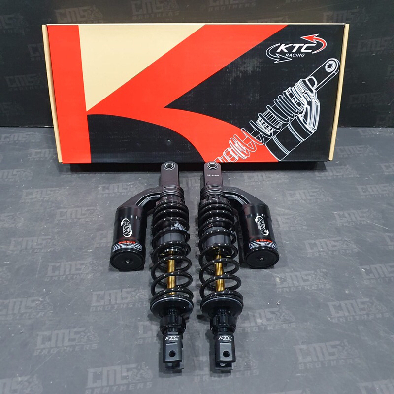 Shockbreaker Sok Tabung Atas ONYX KTC 2Panah 365mm Honda PCX 160 Hitam