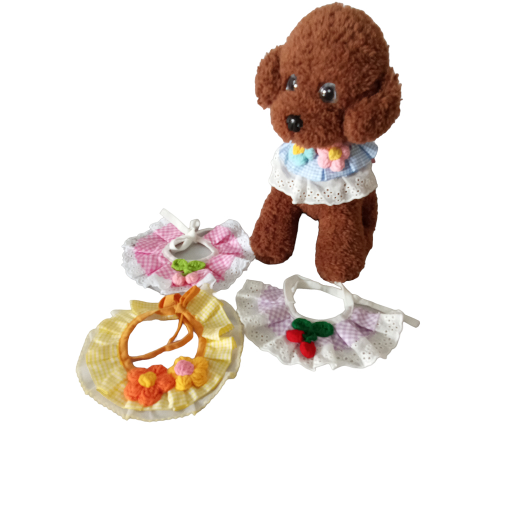 Scarf cantik  anjing atau kucing /Scarf anjing /Scarf kucing/ dog scarf/ cat scarf/ fashion dog/ fas