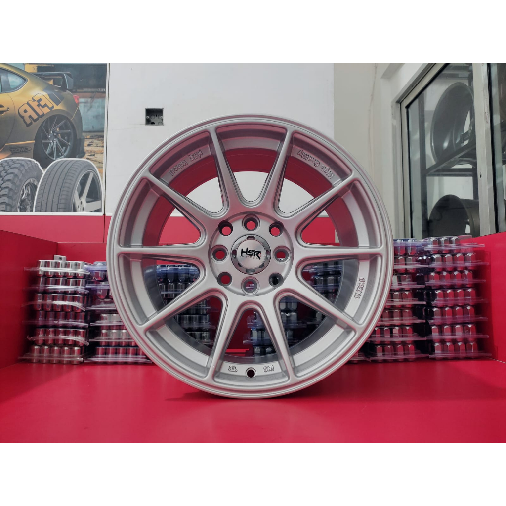 Velg Celong Ring 15 untuk Brio, Agya, Ayla, Sirion, Avanza, Livina, Xenia dll HSR SHINJUKU