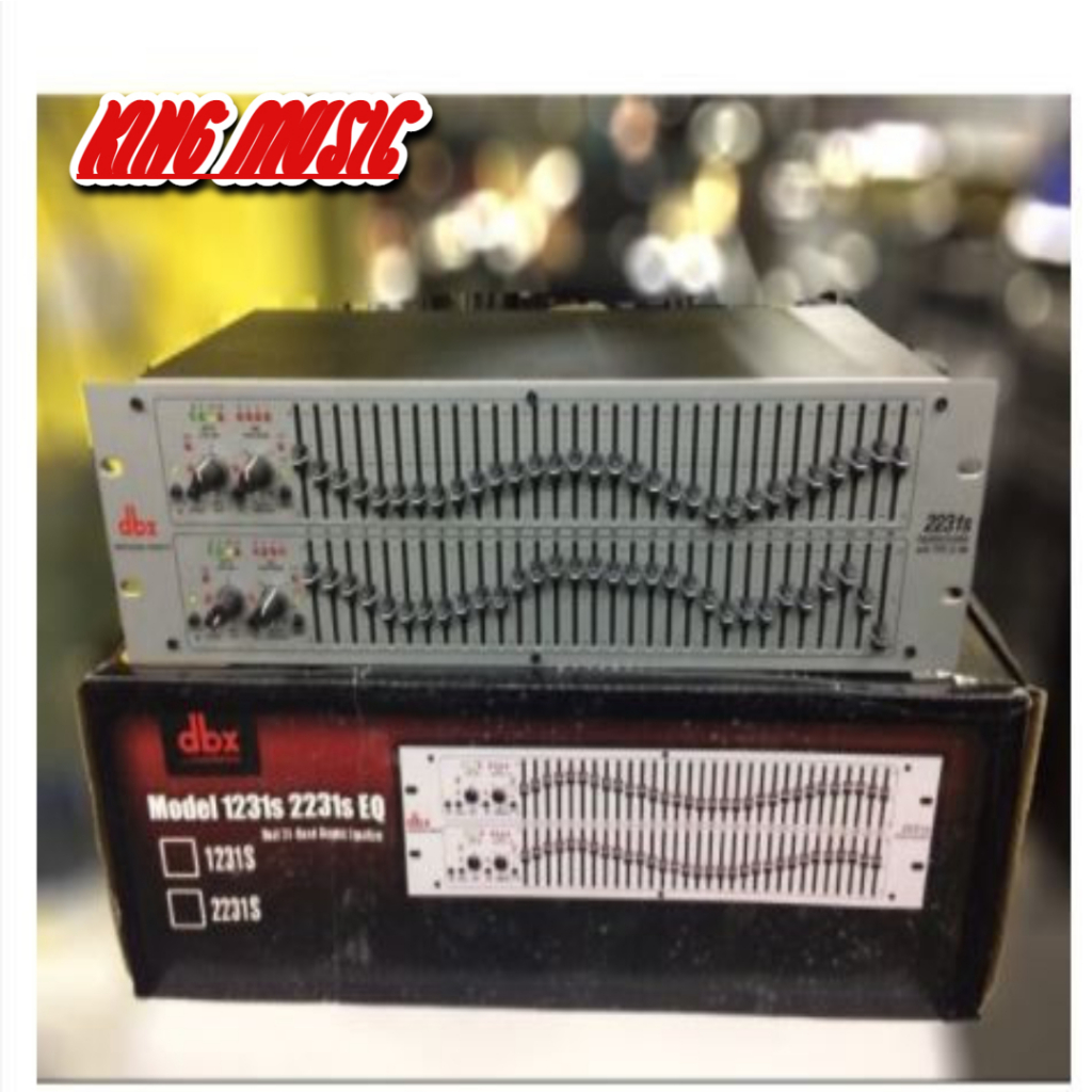 Equalizer DBX 2231s ( 2 x 31 Channel )
