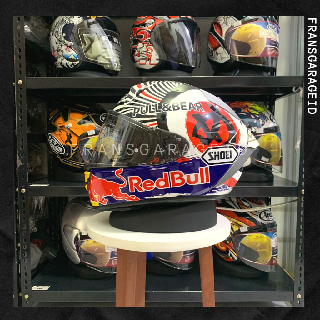 HELM SHOEI X15 MOTEGI RB (REDBULL) FULL FACE NEW