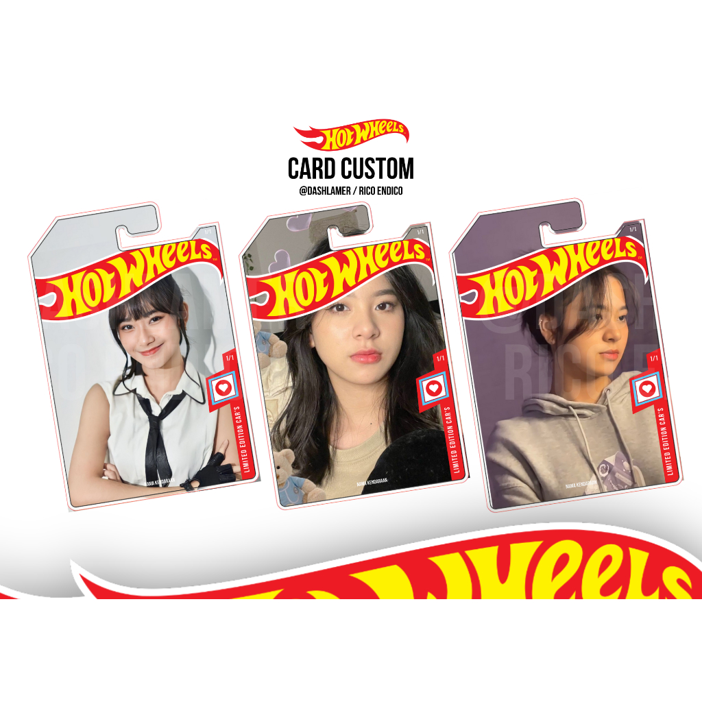 Custom Card Hotwheels Reguler