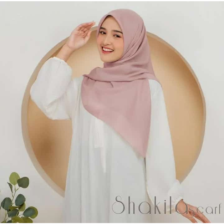 Hijab Polos Segi Empat Terlaris Shakila Scarf Eltu
