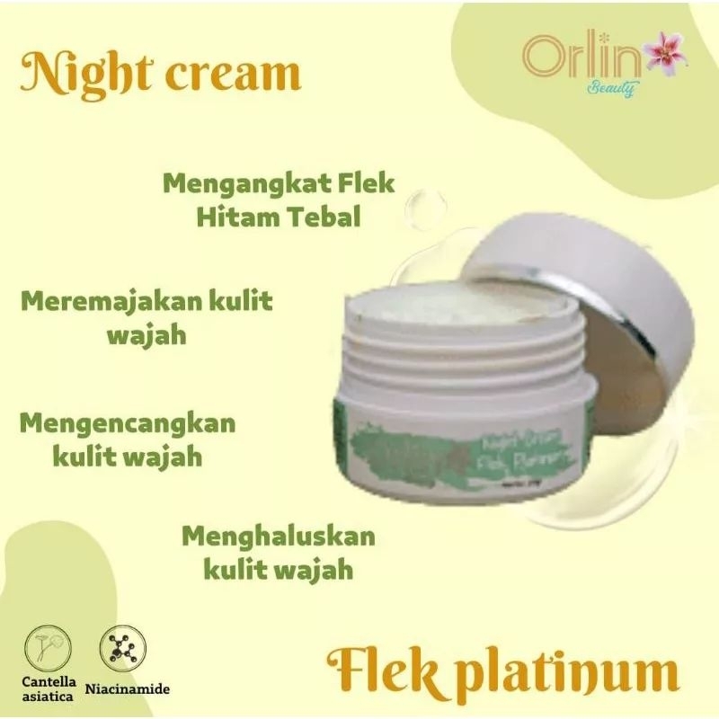 Night cream orlin/orlin night cream/orlin beauty