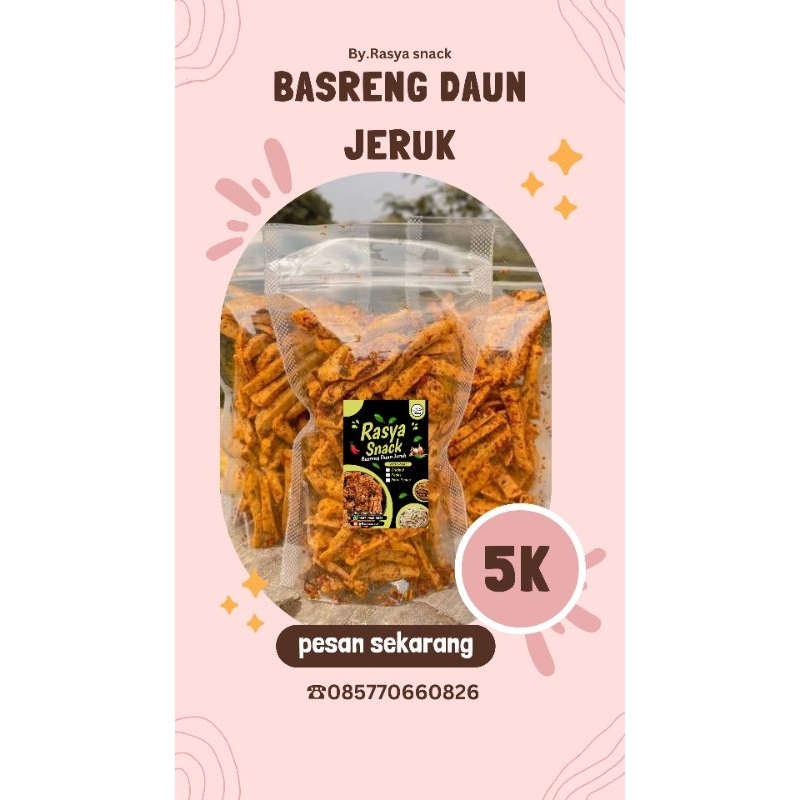 

Basreng daun jeruk 80 gram