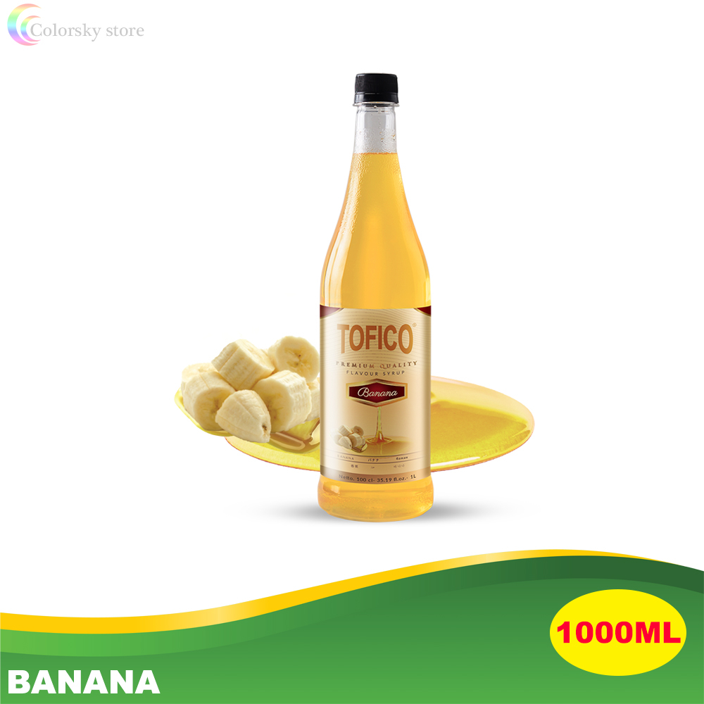 

TOFICO BANANA SYRUP 1000ML