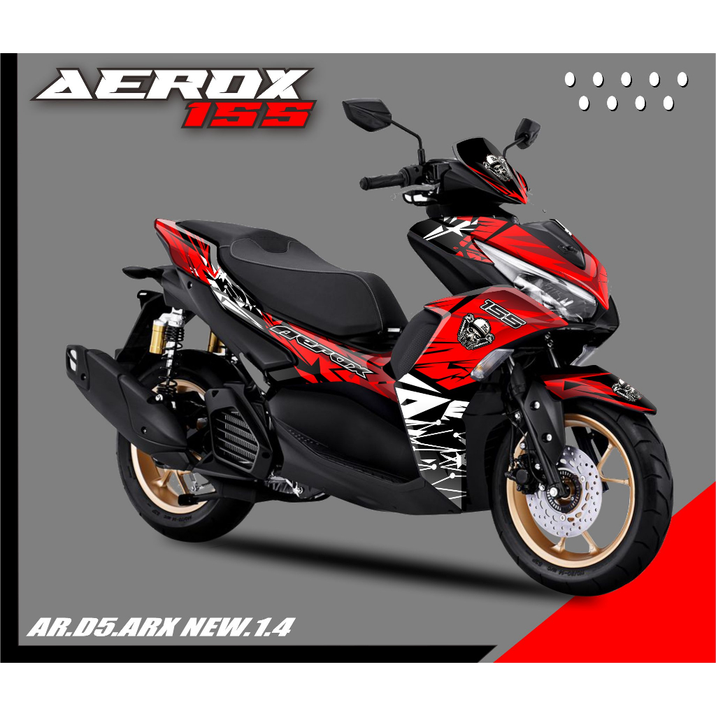 DECAL STIKER CUSTOM AEROX NEW  HOLOGRAM FULL BODY