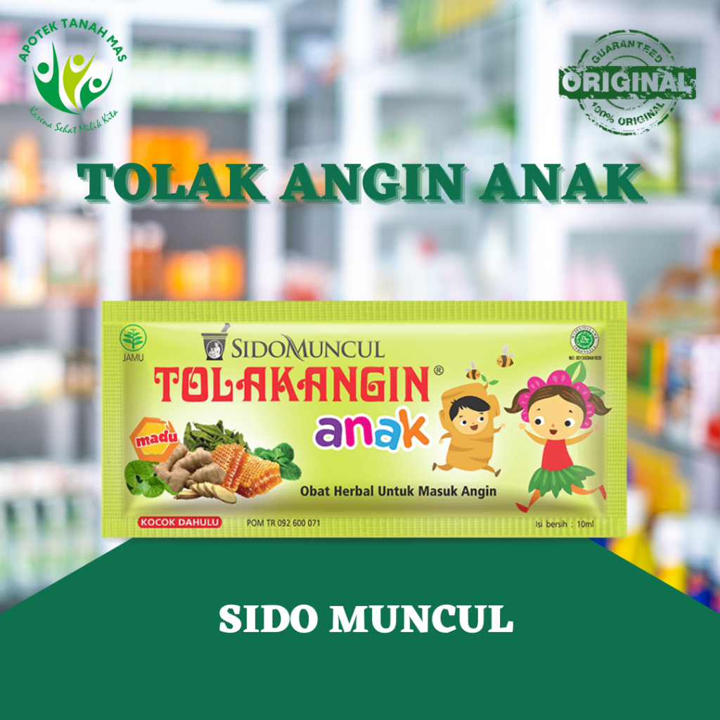 Tolak Angin Anak untuk Masuk Angin
