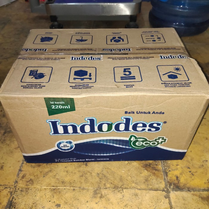 

INDODES AIR MINERAL 220 ML KARDUS ISI 48 CUPS KHUSUS INSTAN DAN SAME DAY