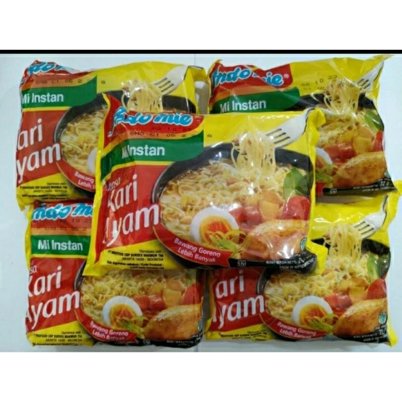 

INDOMIE KARI AYAM PAKET 5 PCS