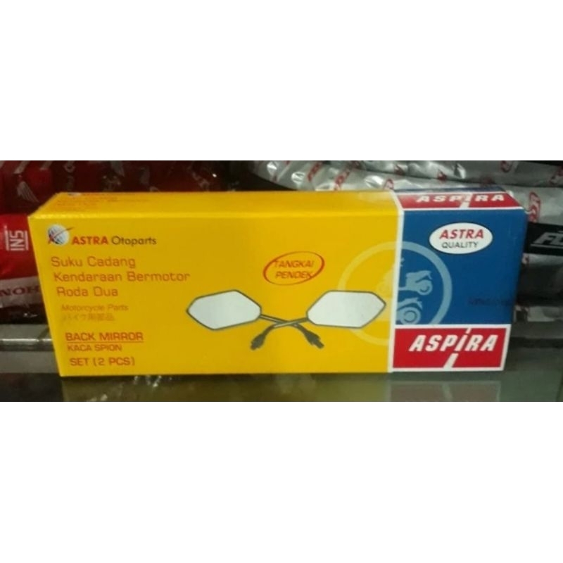 Kaca Spion Yamaha Aspira Tangkai Pendek
