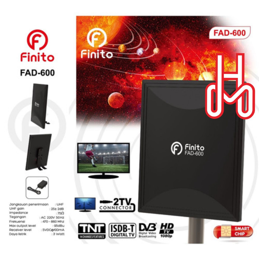 FINITO FAD-600 ANTENA DIGITAL OUTDOOR/INDOOR