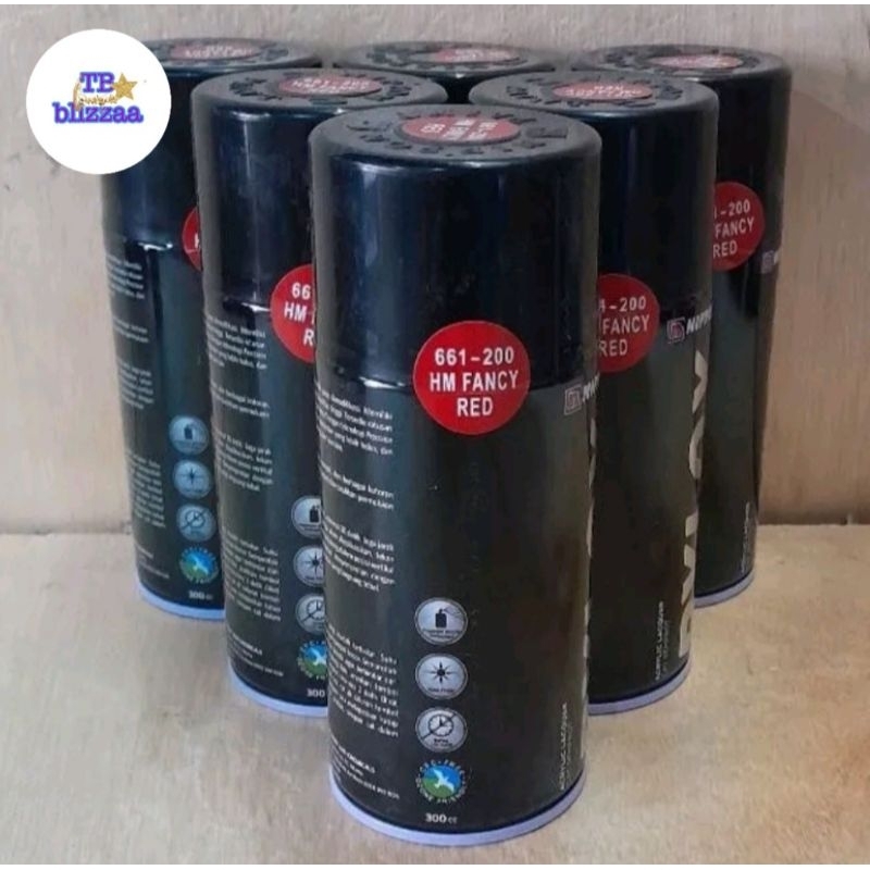 Pylox Fancy Red 661-200 Pylox Merah 661-200 Pilox Pilok Pylox Nippon Paint 300cc
