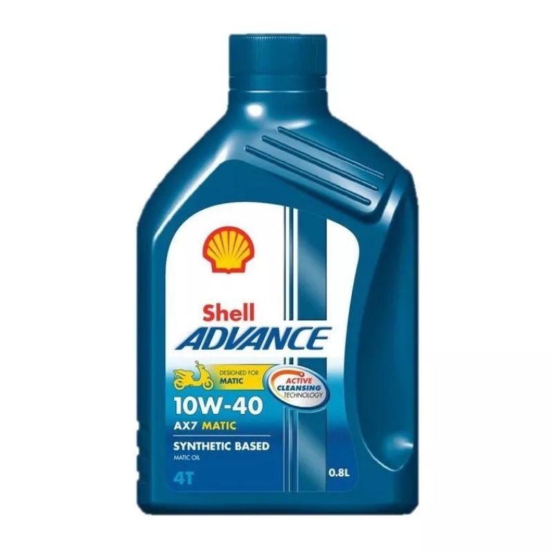 OLI SHELL ADVANCE 10W-40 AX7 METIC
