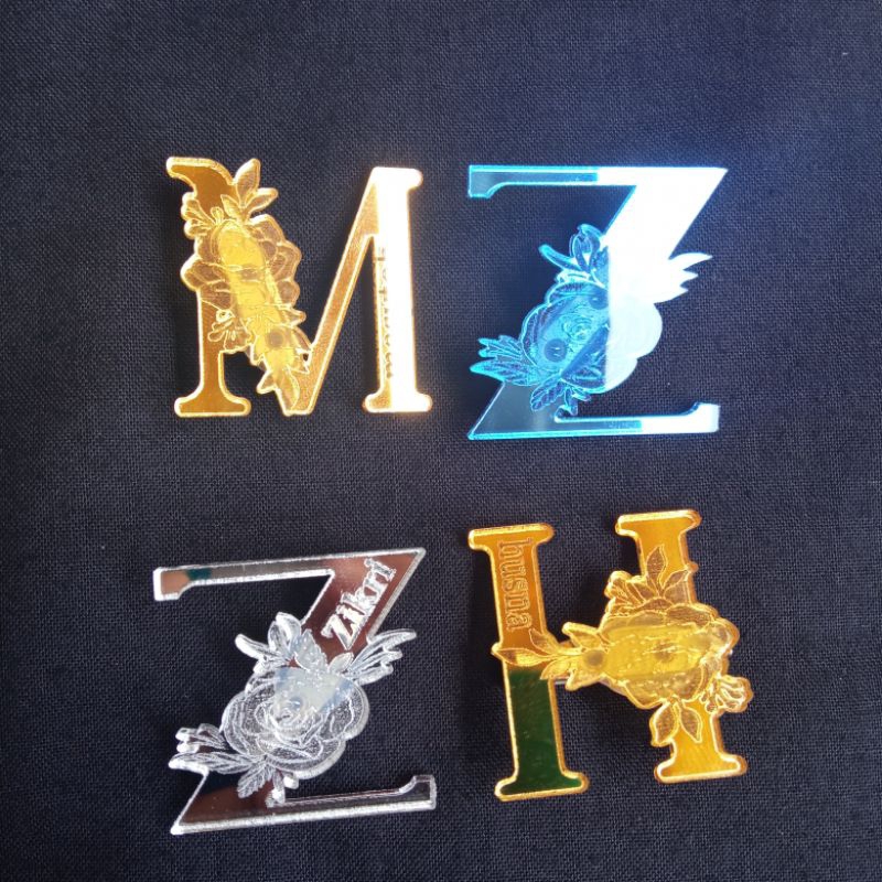 BROS PIN HIJAB BROS JILBAB PIN HIJAB BROS KERUDUNG INISIAL NAMA