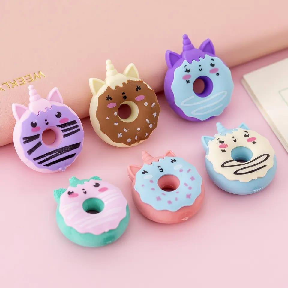 

Penghapus Lucu Penghapus Karakter Donat & Mermaid Penghapus Pensil Eraser Mermaind & Donat