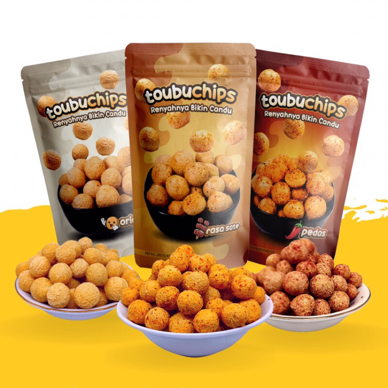 

Toubuchips Tahu bulat Renyah