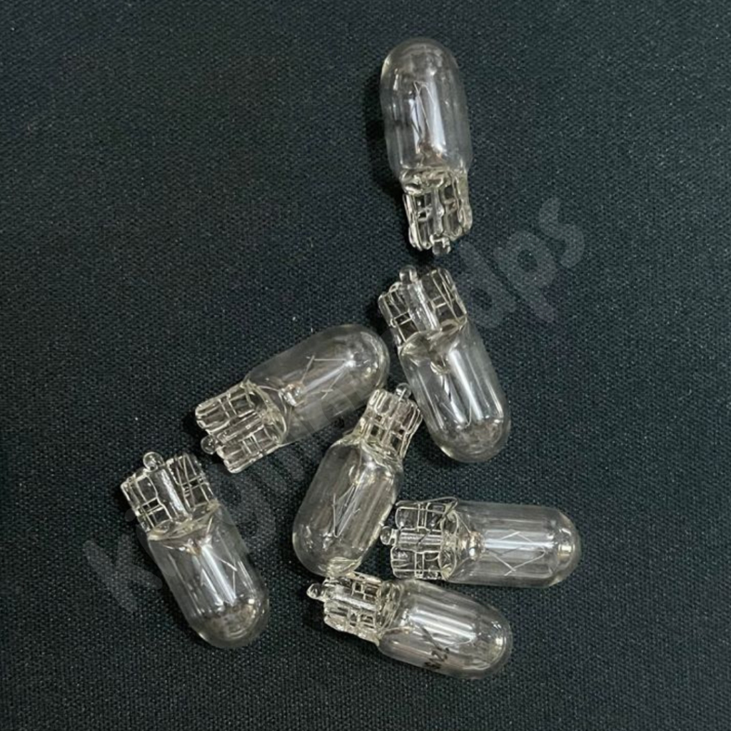 KMD | Bolam Dop Kota T10 12V 24V/ Bohlam Dop T10 12V 24V Tancap allglass