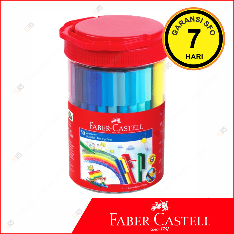 

Connector Pen Faber Castell Isi 50 - SFO Semarang Official