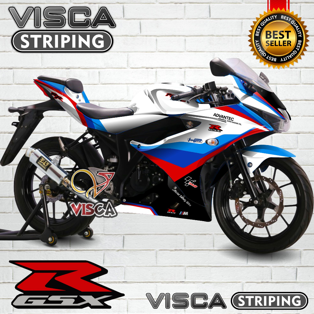 Decal GSX R150 Full Body - Stiker GSX R150 Full Body - Dekal GSX R150 Full Body - Striping GSX R150 