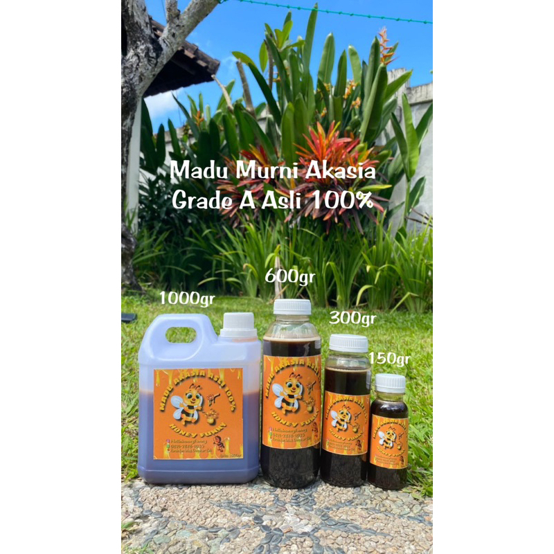 

Madu Murni Akasia Carpa Grade A Asli 100% (Dikembang biakkan Dihutan liar)