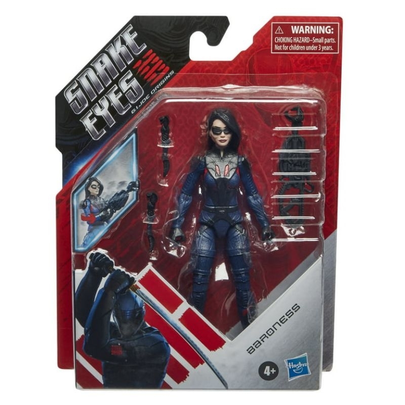 Hasbro Snake Eyes Gi Joe Baroness
