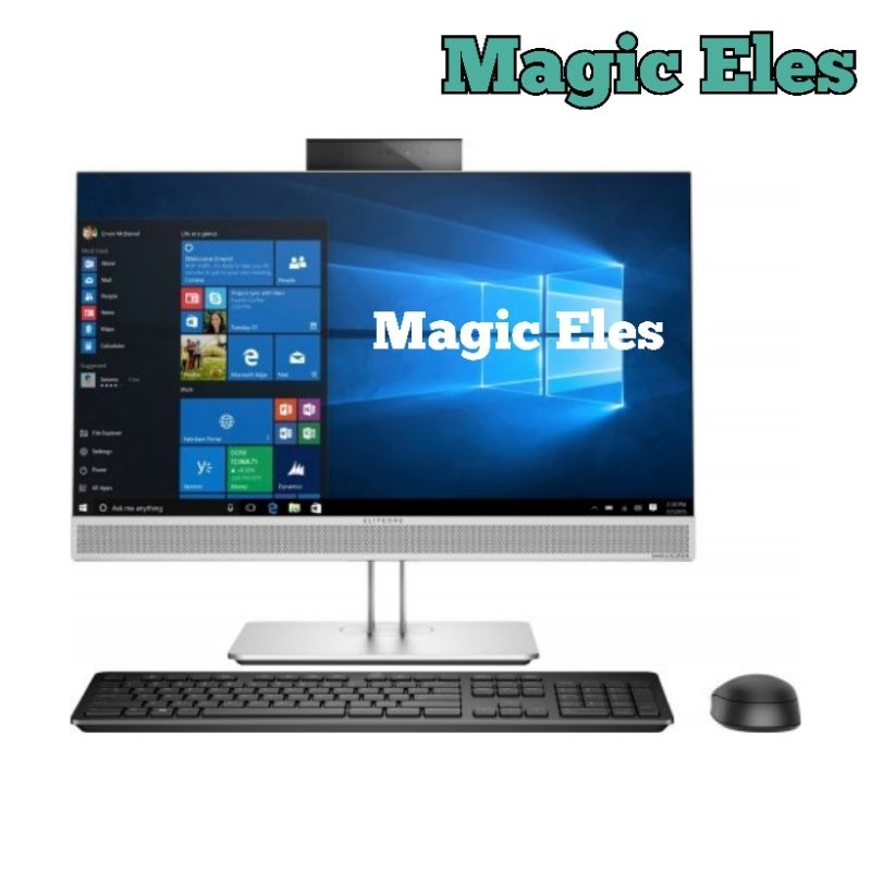 Pc aio hp 24 in elite one 800 G4 intel corei5 - 8500 RAM 8GB SSD 512GB