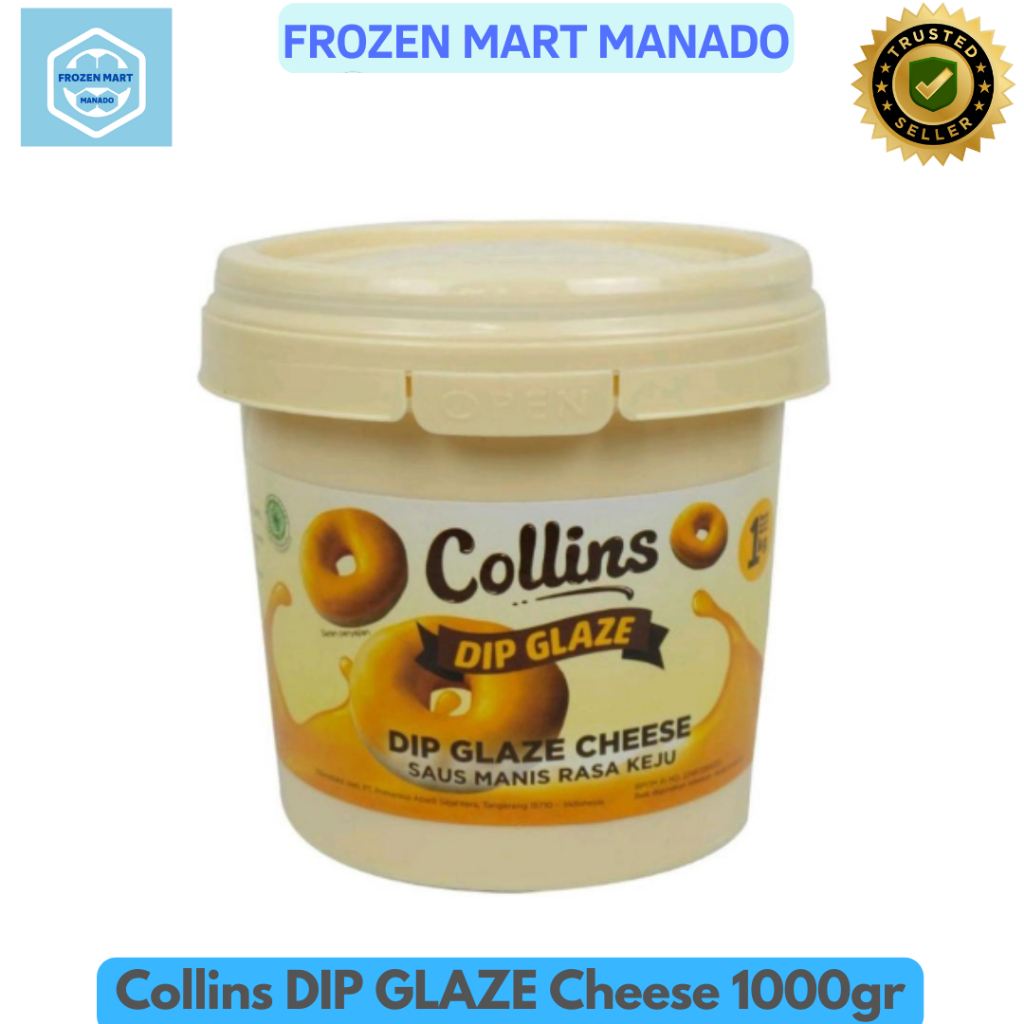 

Collins DIP GLAZE Cheese 1000gr - Frozen Mart Manado (Frozen Food Manado)
