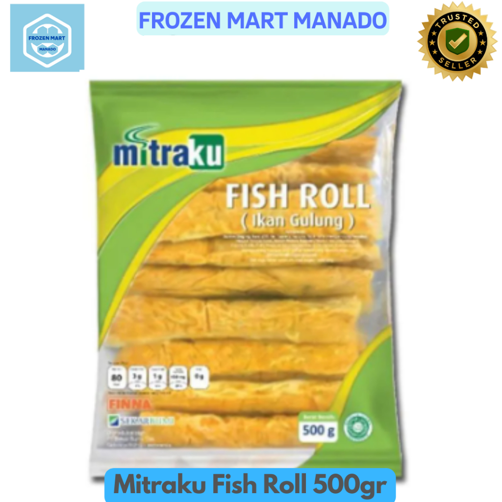 

Mitraku Fish Roll 500gr - Frozen Mart Manado (Frozen Food Manado)