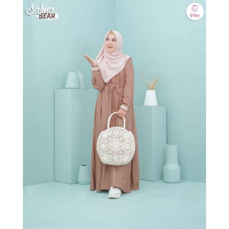 Salma dress fauz hijab
