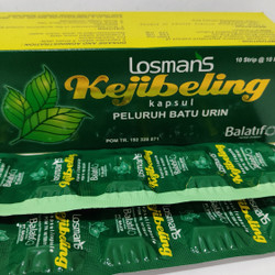

Kejibeling Urin 10 Kapsul 1 Strip / Herbal