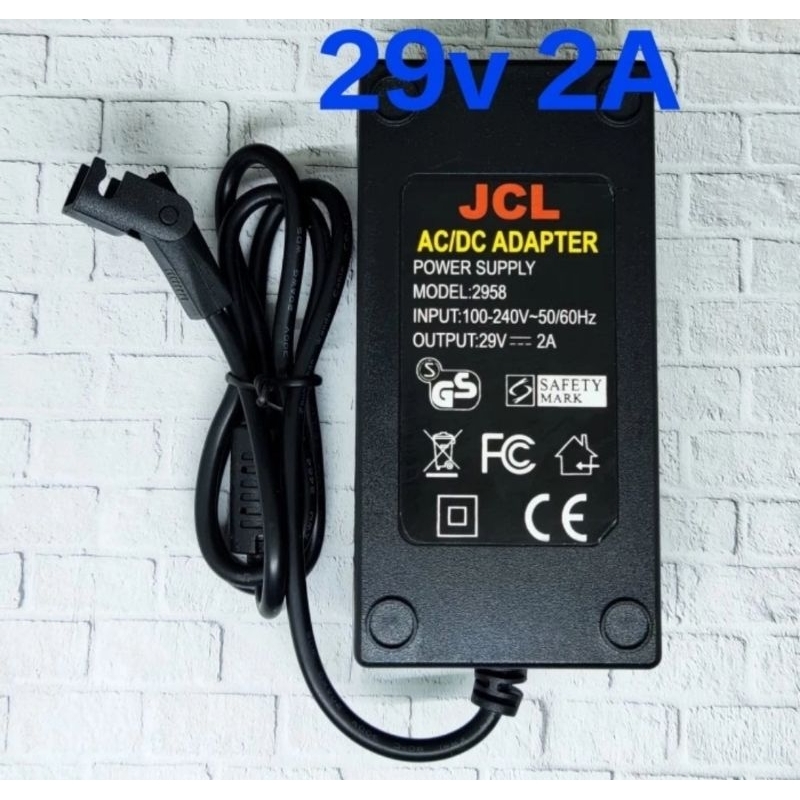 adaptor 29v 2A untuk sofa elektrik /recliner .