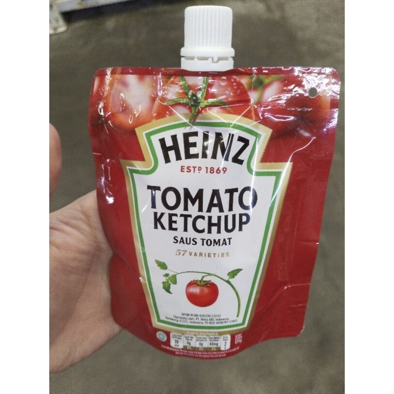 

HEINZ Tomato Ketchup Saus Tomat Pouch 125gr