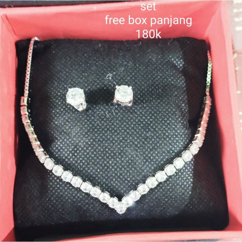 kalung set aurel plus box panjang