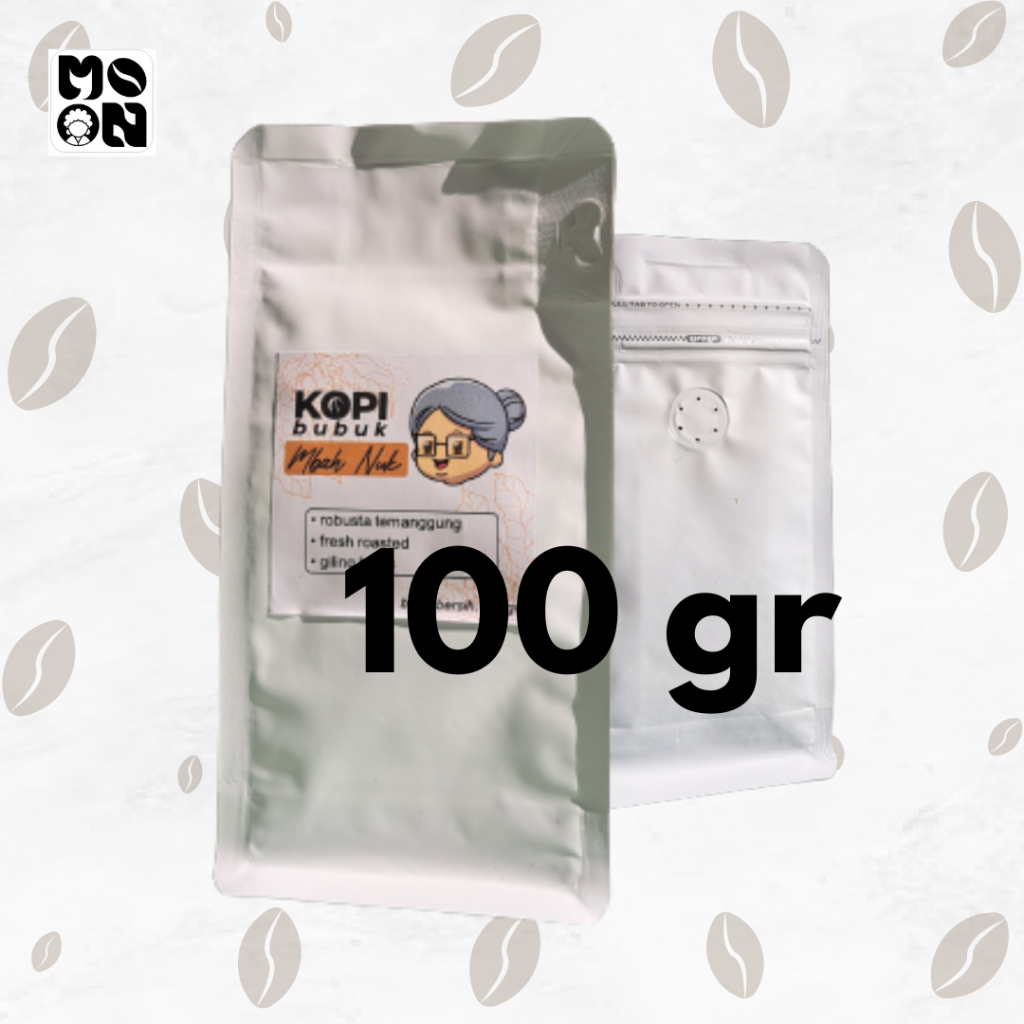 

Kopi bubuk Mbah Nuk | Kopi Robusta Asli Temanggung | 100 gr