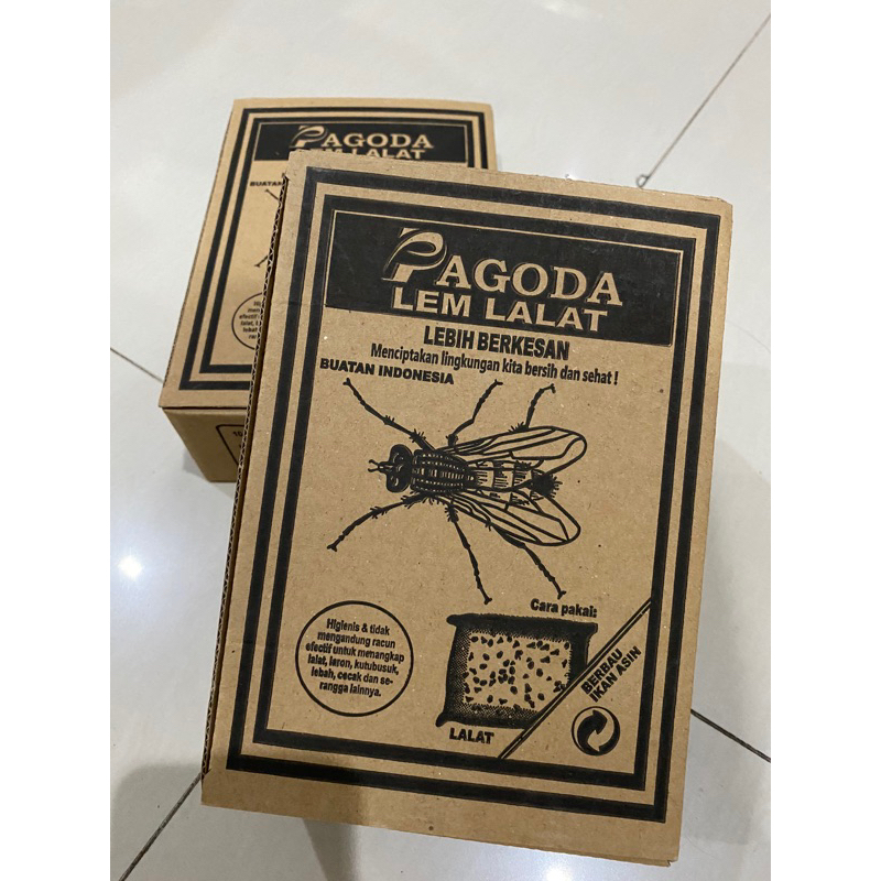 Kertas lem lalat pagoda | lem lalat | lalat