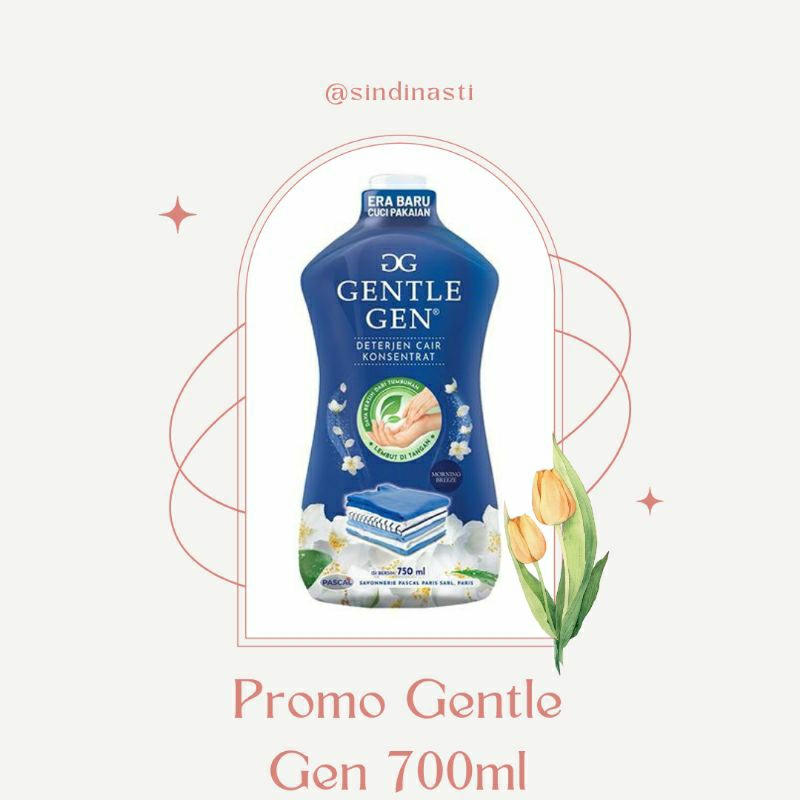 Gentle Gent Deterjen Cair 700ml