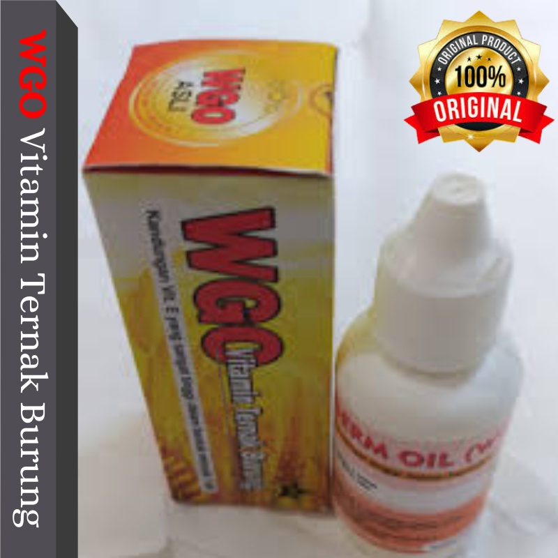 WGO VITAMIN TERNAK SEGALA JENIS BURUNG WGO WHEAT GERM OIL MINYAK PAKAN BURUNG