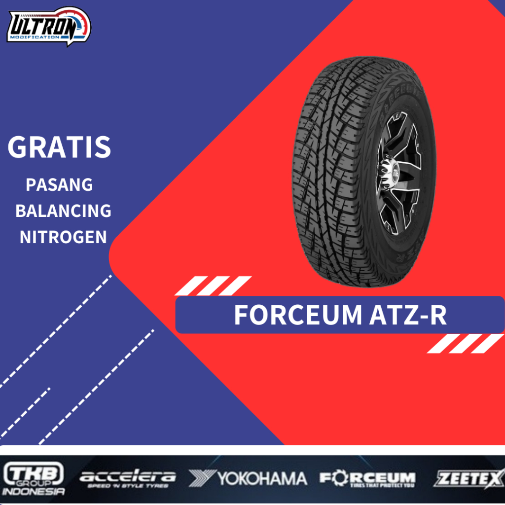 Ban Mobil 185/70 R14 FORCEUM ATZ-R Ban Semi OffRoad Ban Mobil Murah Dan Awet