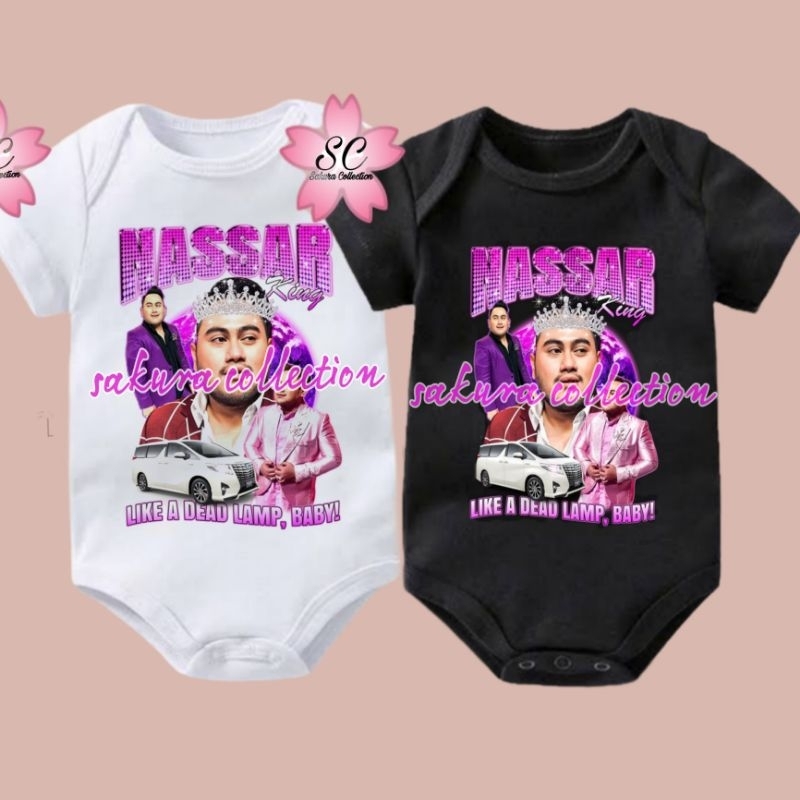 BAJU BAYI JUMPER BABY KING NASSAR NASAR NANAS OPPA KIYOWO | KAOS BAYI KING NASSAR NANAS DISTRO | JUM