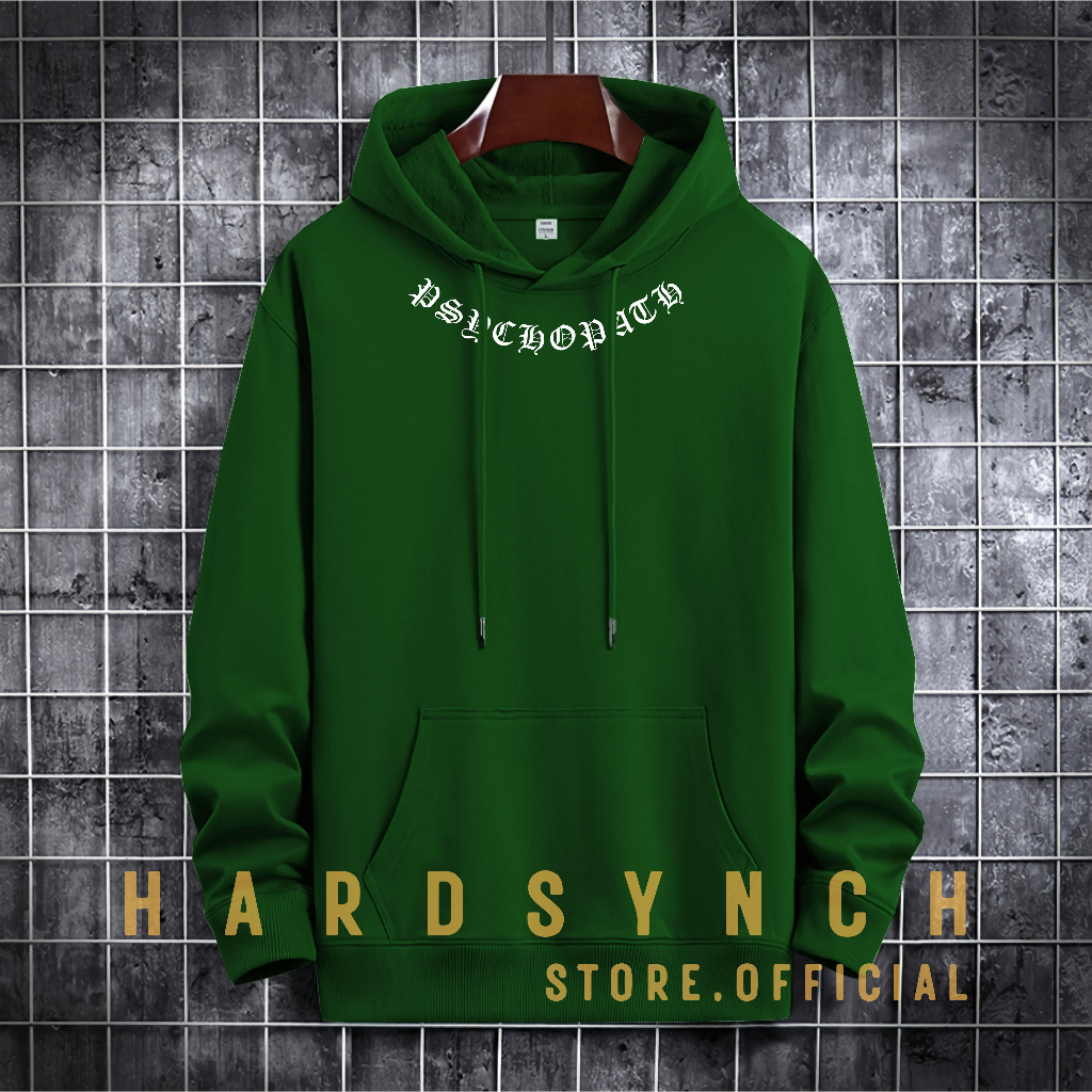 Sweater Hoodie PSYCHOPATH Unisex ( Pria &amp; Wanita ) Premium Quality S-XXL Cotton Fleece / Hoodie Korean Style / Sweater Hoodie / Hoodie Polos / Hoodie Wanita / Hoodie Pria / Sweater Hoodie Distro Original ( PSYCHOPATH )